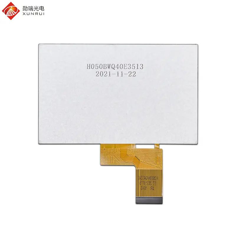 Custom 5 inch 480×272 RGB 40pin interface 350nit TN TFT LCD module Suppliers, Factories