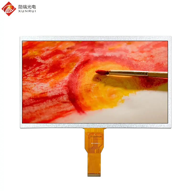 Custom 10.1 inch 1024×600 LVDS 40pin 1000nit IPS TFT LCD Display Suppliers, Factory