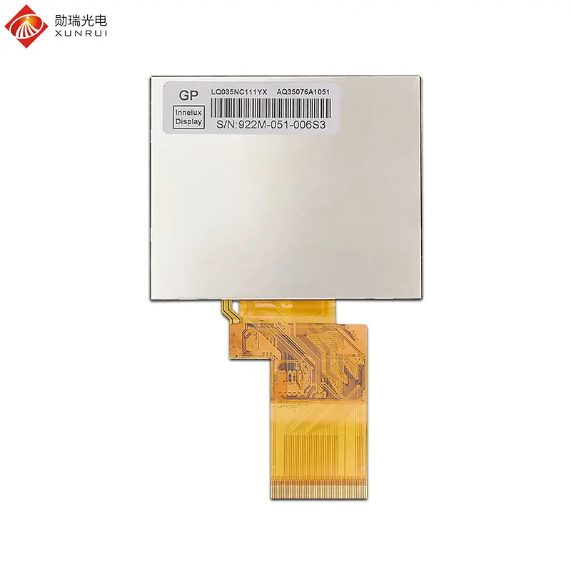 Custom 3.5 inch 320×240 RGB 54pin interface 350nit TN TFT LCD module Factories, Factory