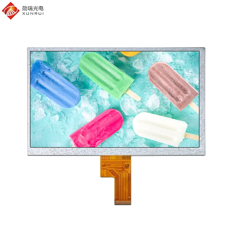 China 7 inch 1024×600 MIPI 30PIN 350nit IPS TFT LCD Display Manufacturer, Manufacturers