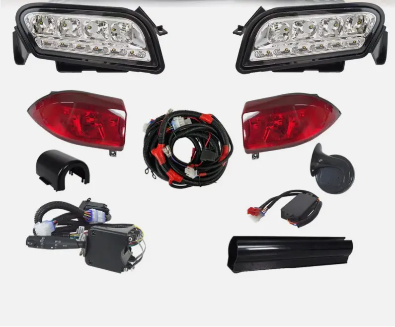 Best For Golf Cart Deluxe Plus LED Light Kit Fit For Club Car Tempo Electric & Gas US Factories, Factory
