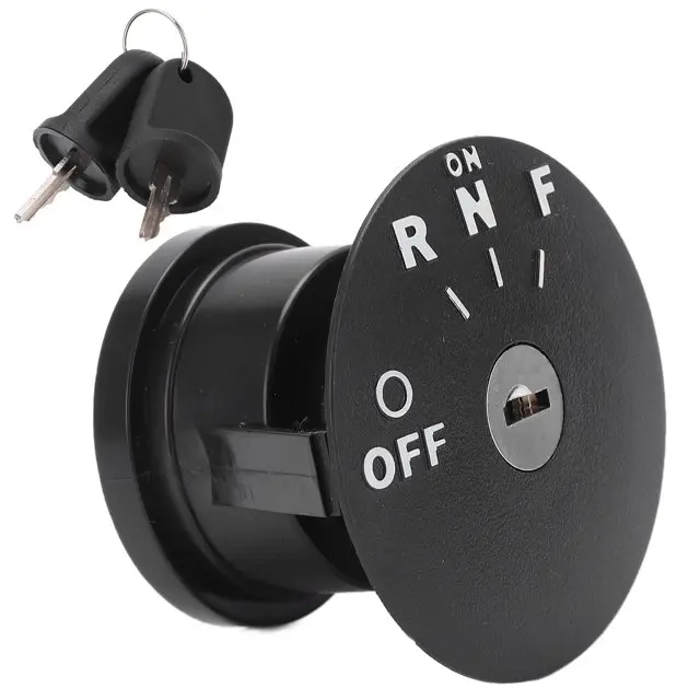 CE Certification EZGO RXV Ignition Switch with 2 Keys – Replaces OEM 605637, 609682, 611283, Fits 2008-Up Manufacturer, Manufacturers