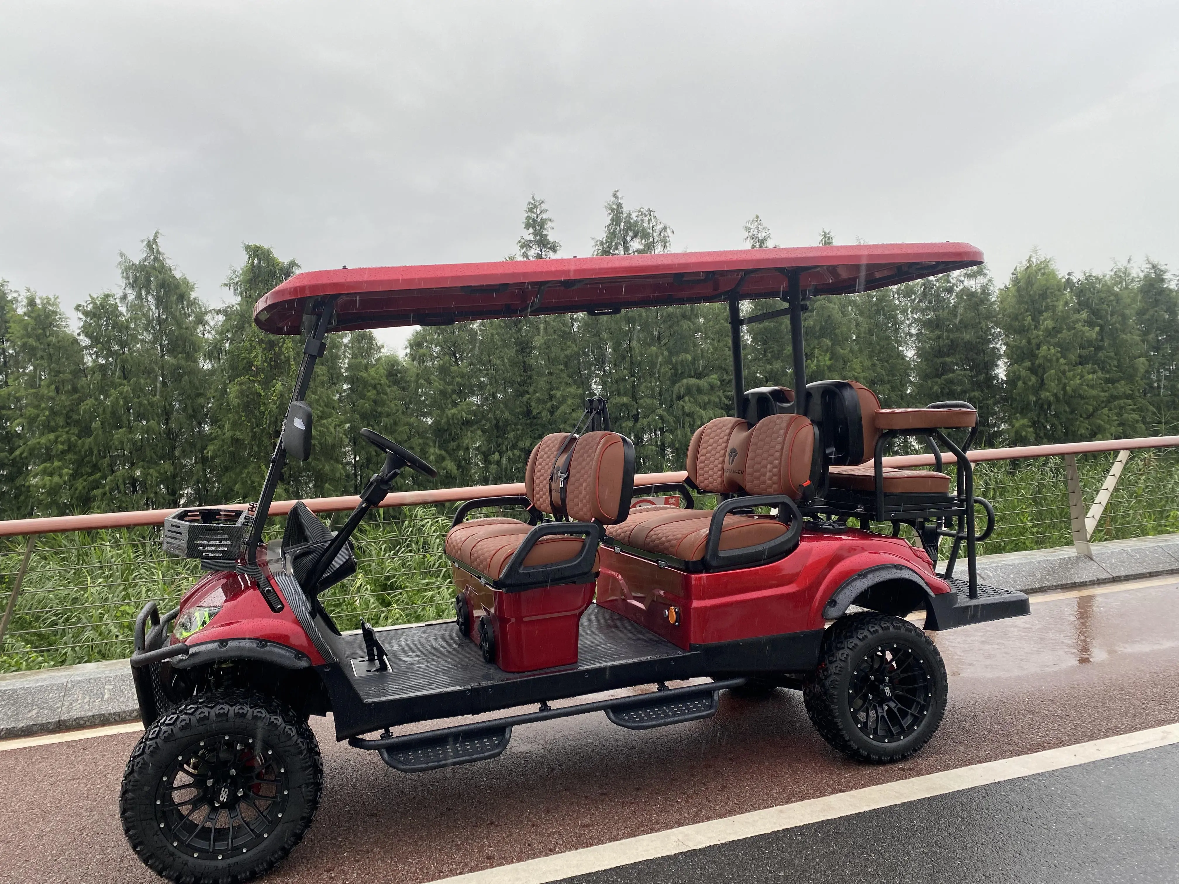 Best Hot Sale Buggy Cart Electric Utility Vehicle Lithium Battery Lifted 6 Seater Golf Car Manufacturers, Supplier