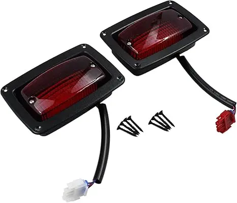 Best 12V Left & Right LED Tail Light 1017035 - Fits Yamaha G14/G16/G19/G22 & Club Car DS 1982-Newer Suppliers, Factory