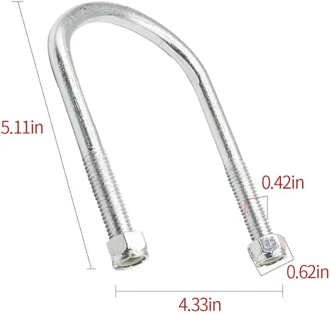 OEM Leaf Spring U-Bolt for Club Car DS & Precedent Golf Carts, Replaces 1014902 Supplier, Factories