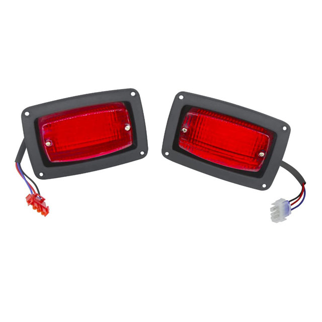 Club Car DS tail lights back view