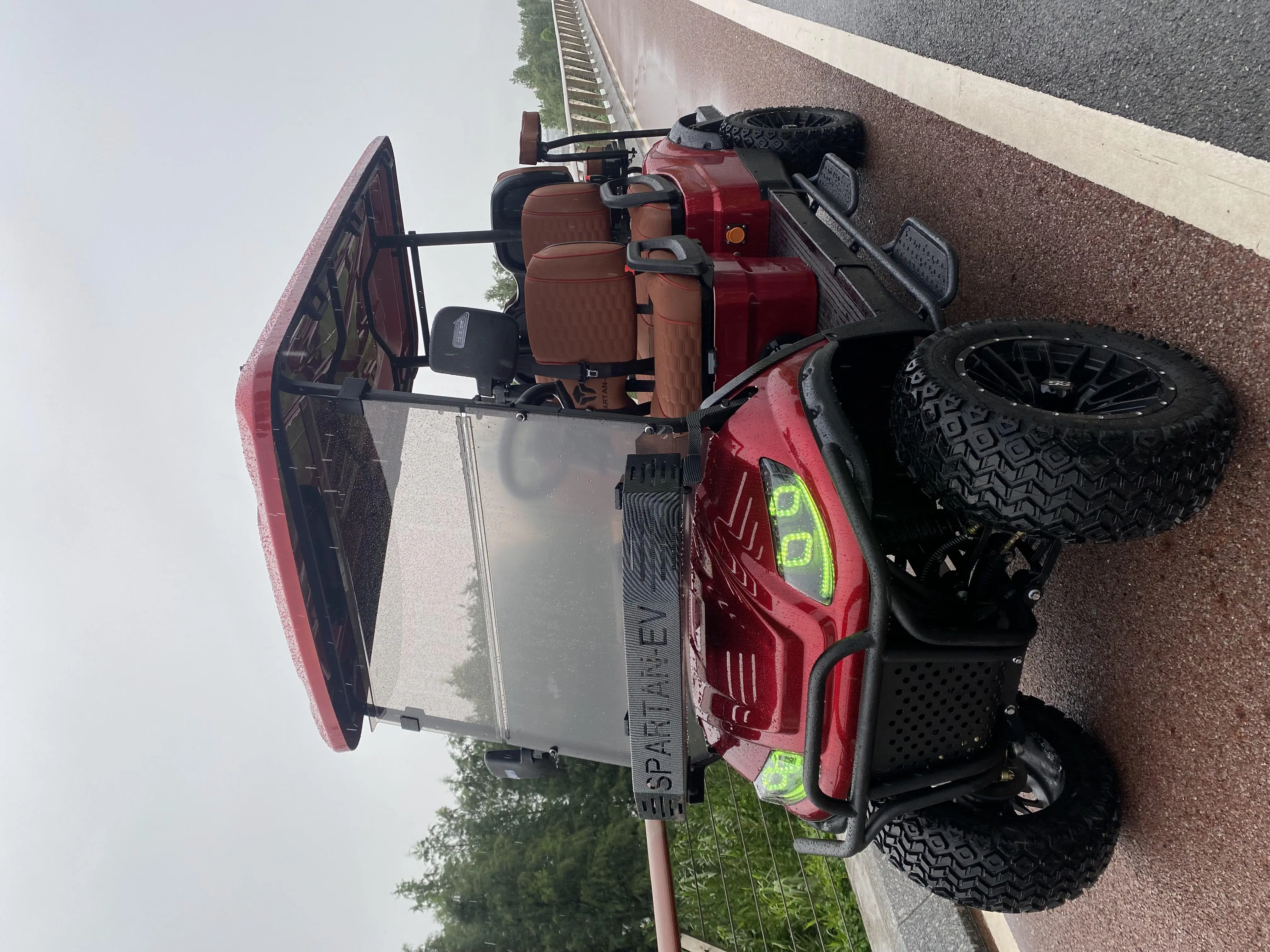 Best Hot Sale Buggy Cart Electric Utility Vehicle Lithium Battery Lifted 6 Seater Golf Car Manufacturers, Supplier