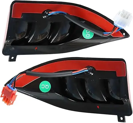 CE Certification 12V 3-Wire Golf Cart Tail Light Kit (Left+Right) - Replacement for Club Car Precedent 2004-Up (OEM 102529001 & 102528901) Suppliers, Factories