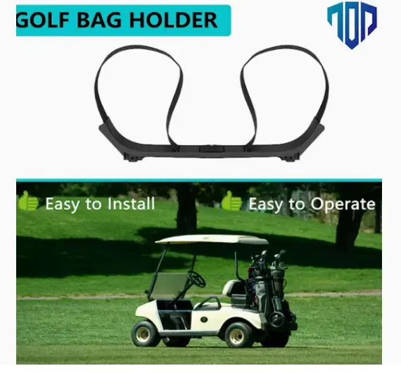 OEM 1013935 Golf Bag Attachment - Club Car DS Golf Cart Holder Bracket Rack - Fits 1987 & Up Models Manufacturer, Factory