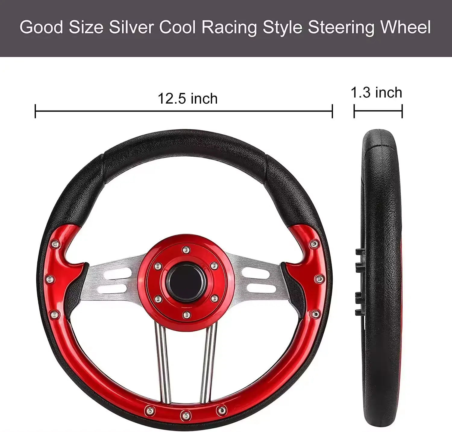 OEM Universal Golf Cart Steering Wheel For Golf Cart Club DS and Precedent Yamaha EZGO Manufacturers, Factory