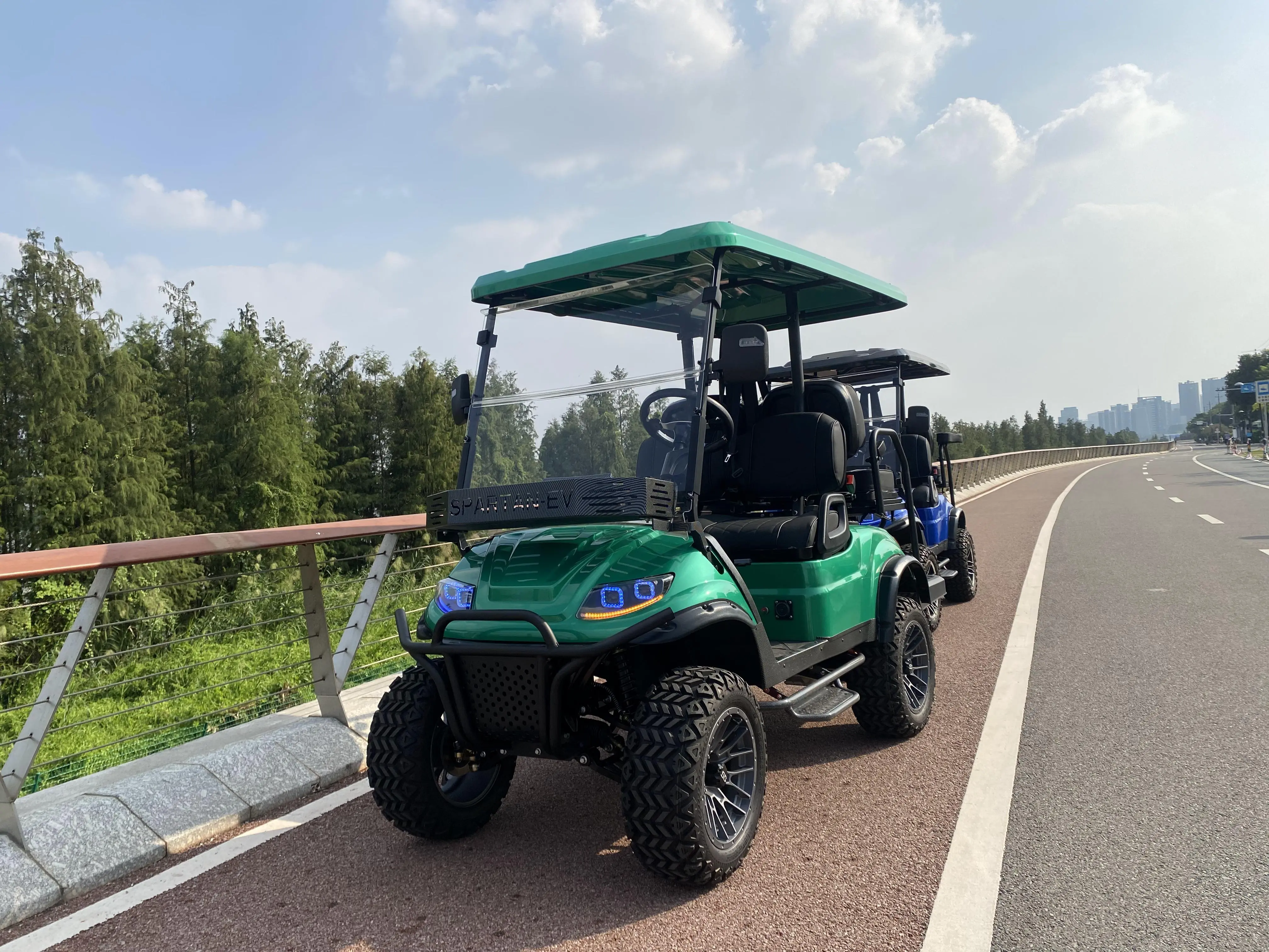 CE Certification Golf Cart Manufacturer Customized 2+2 Seat Utility Hunting Shopping Club Vehicle Car Manufacturer, Suppliers