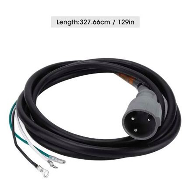 3Pin Interface 48V Club Car Charger Plug With Wire 3