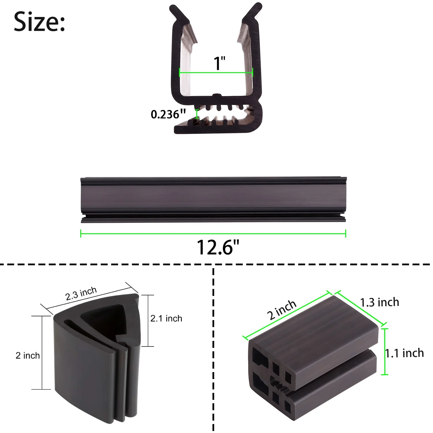 CE Certification Club Car Golf Cart One-piece Folding Windshield Mounting Clip - Part #101444101 Supplier, Factories