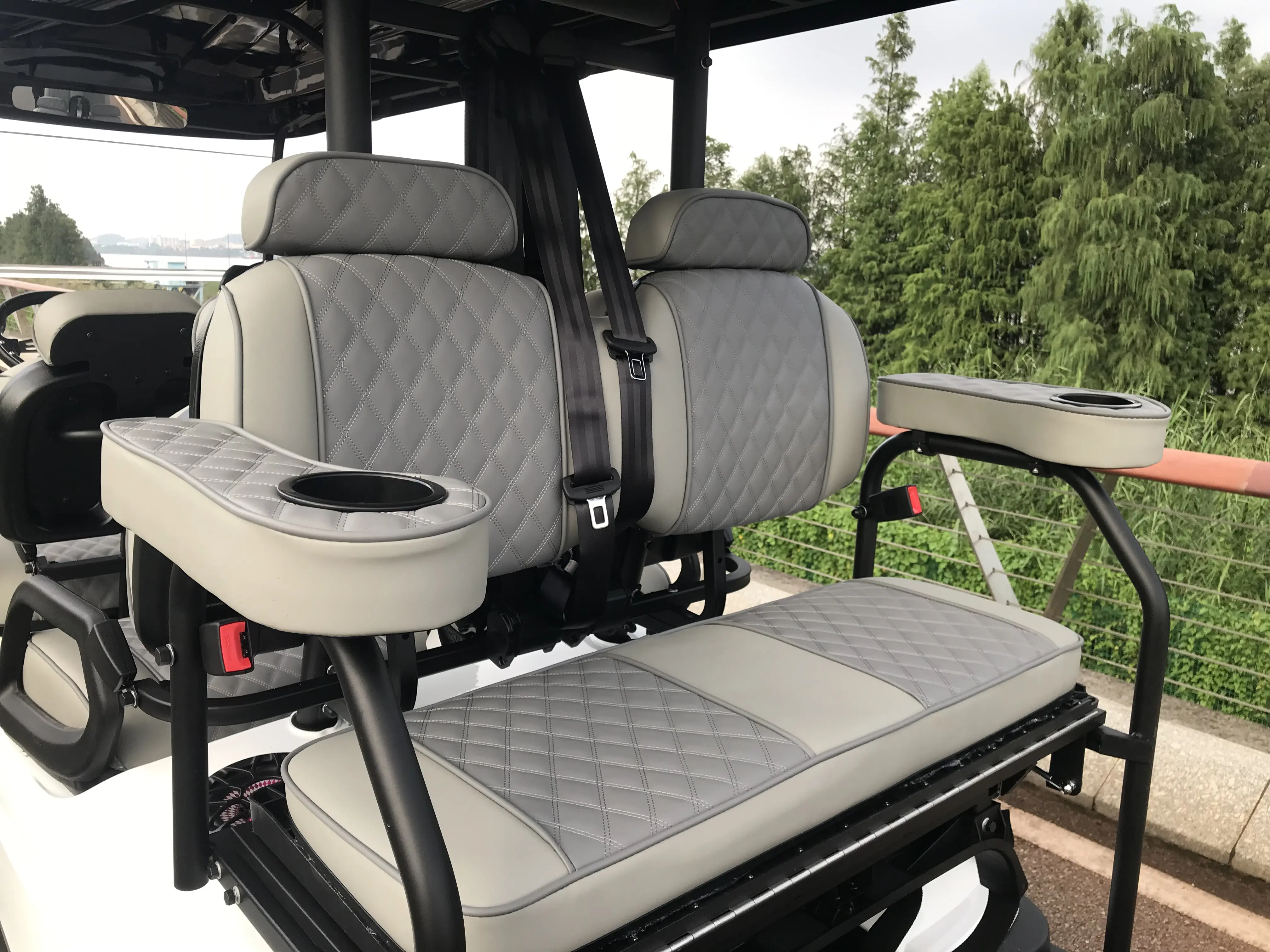 OEM Cheap Price 4+2 Seater off Road Golf Cart Electric Golf Trolley Cart with CE Approval Manufacturers, Supplier