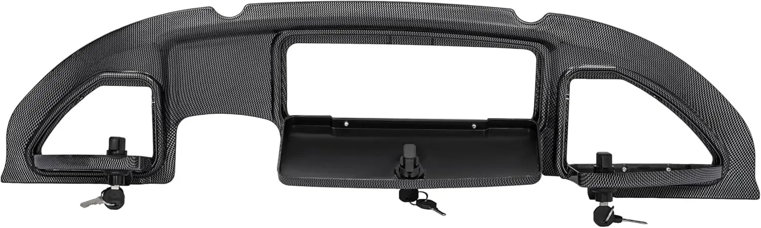 OEM Golf Cart Dashboard Cover - Compatible with Club Car Precedent, Tempo, Onward , Carbon Fiber Manufacturers, Factory