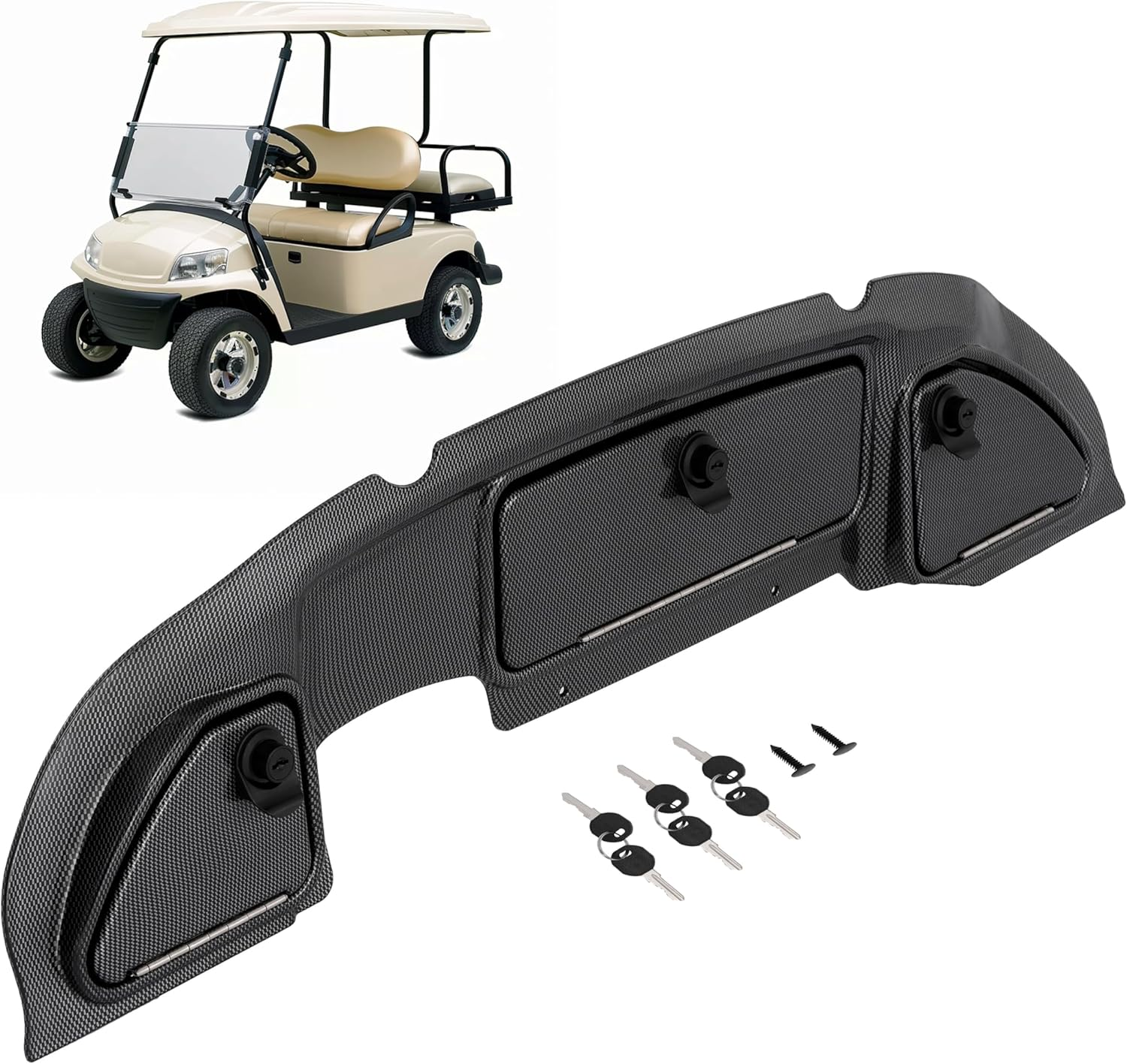 Golf Cart Dashboard Cover Component Image 1