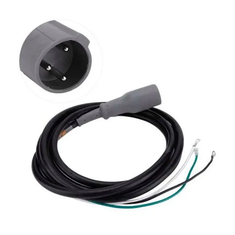 CE Certification 3Pin Interface 48V Club Car Charger Plug With Wire 3.3 Meters Length Supplier, Factories