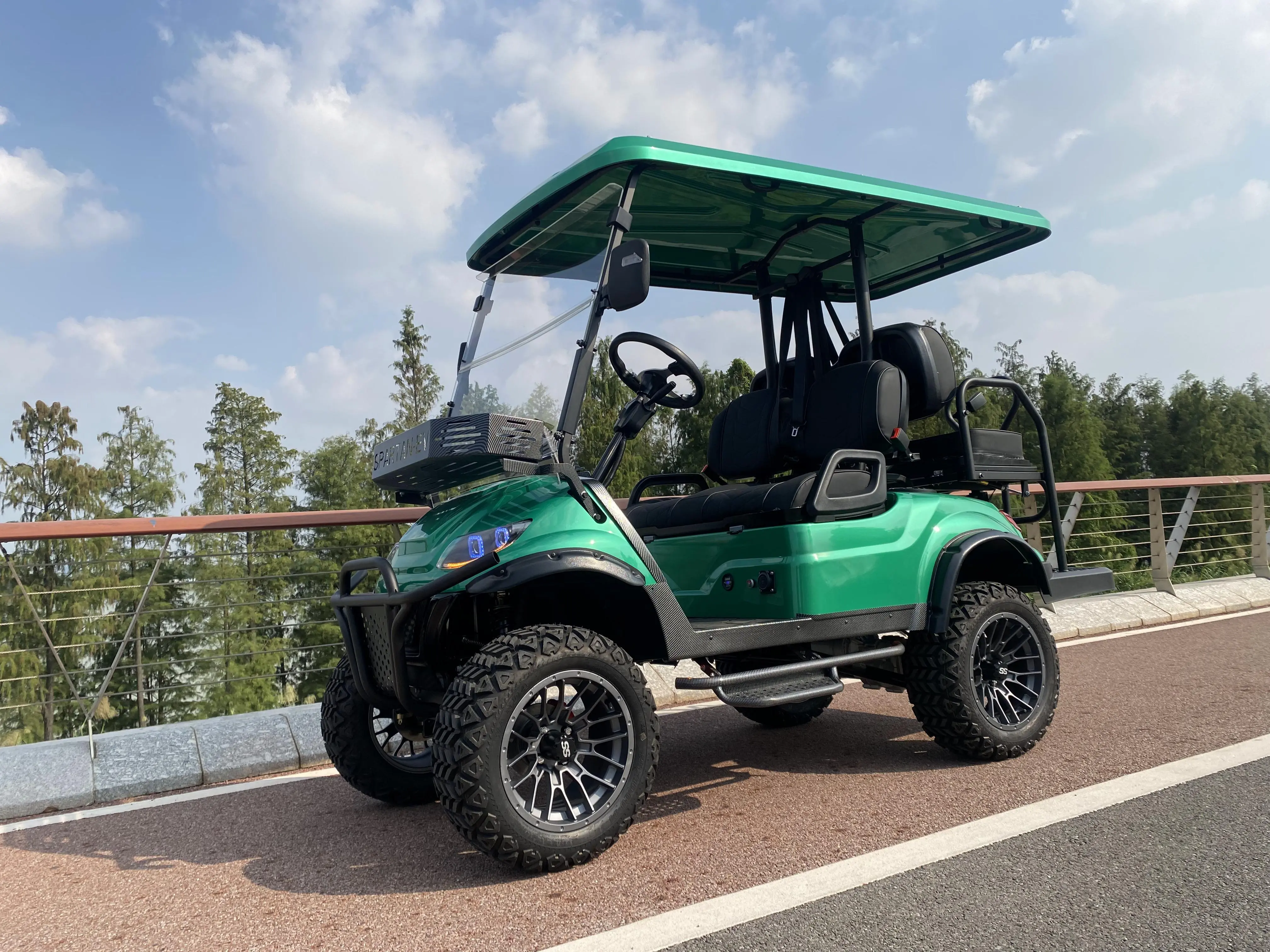 CE Certification Golf Cart Manufacturer Customized 2+2 Seat Utility Hunting Shopping Club Vehicle Car Manufacturer, Suppliers