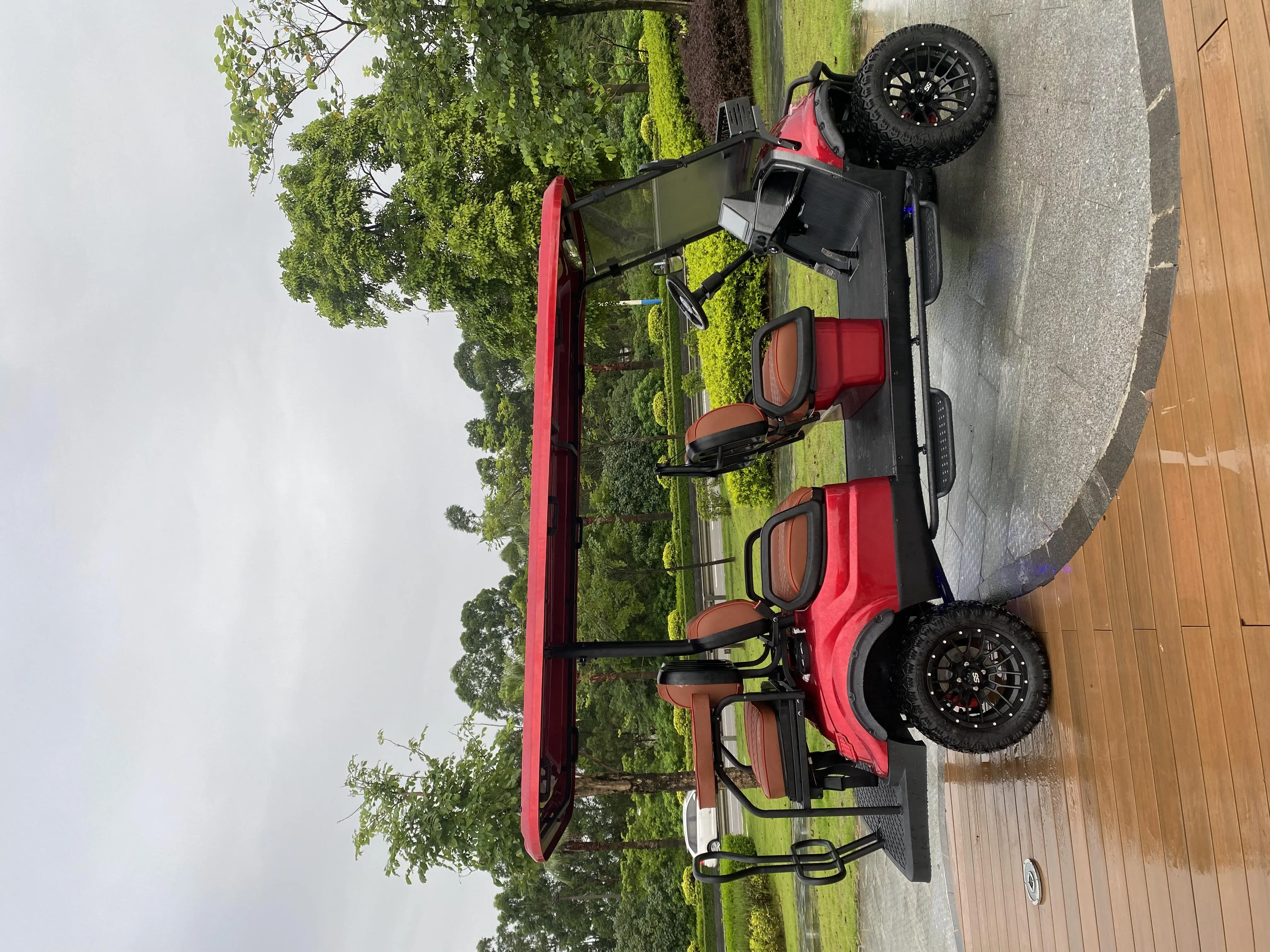 Best Hot Sale Buggy Cart Electric Utility Vehicle Lithium Battery Lifted 6 Seater Golf Car Manufacturers, Supplier
