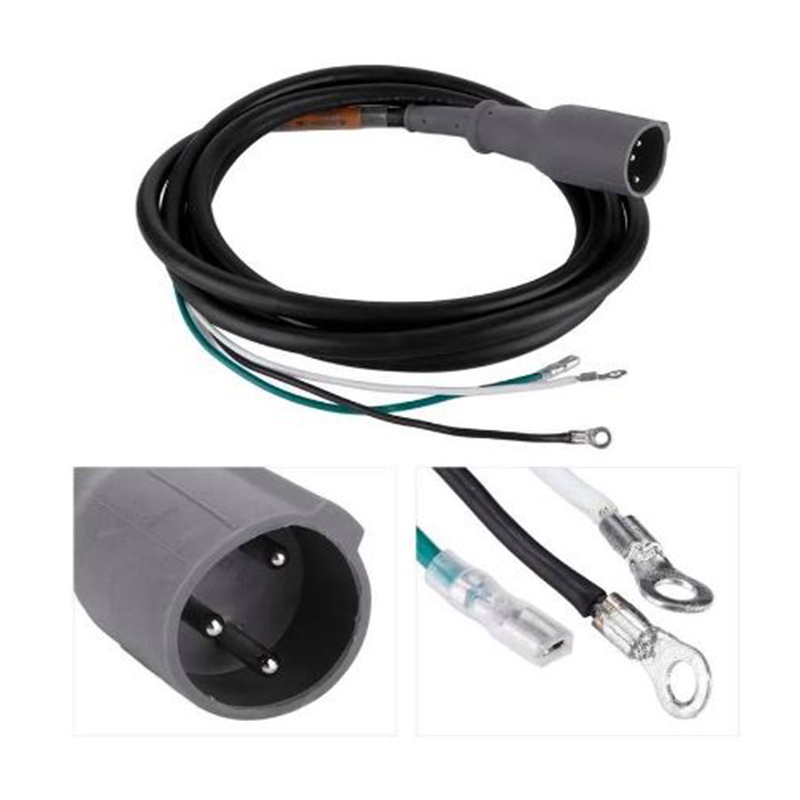 3Pin Interface 48V Club Car Charger Plug With Wire 3