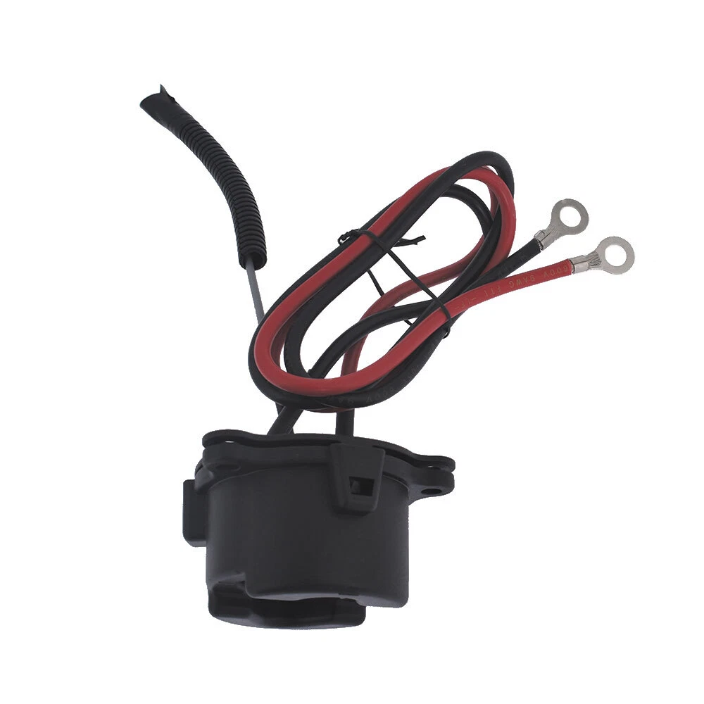 OEM 48-Volt Golf Cart DC Powerwise Charger Receptacle with Cord | Fits Yamaha G29 Electric 2011-Up | Replace JW9-H6181-00-00 Supplier, Factories
