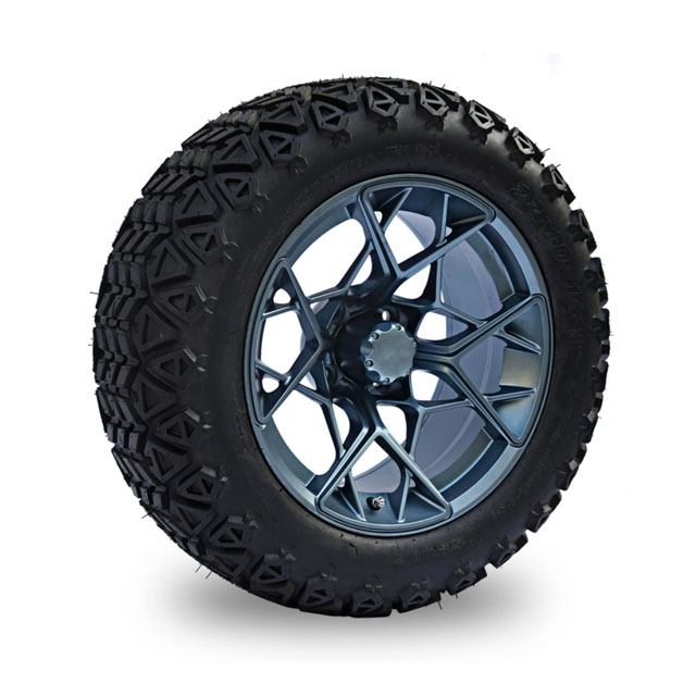 Golf Cart Wheel Component View 1