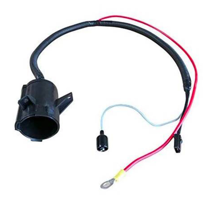 Club Car 48V Charger DC Power Receptacle With Wires 103375501 Side View