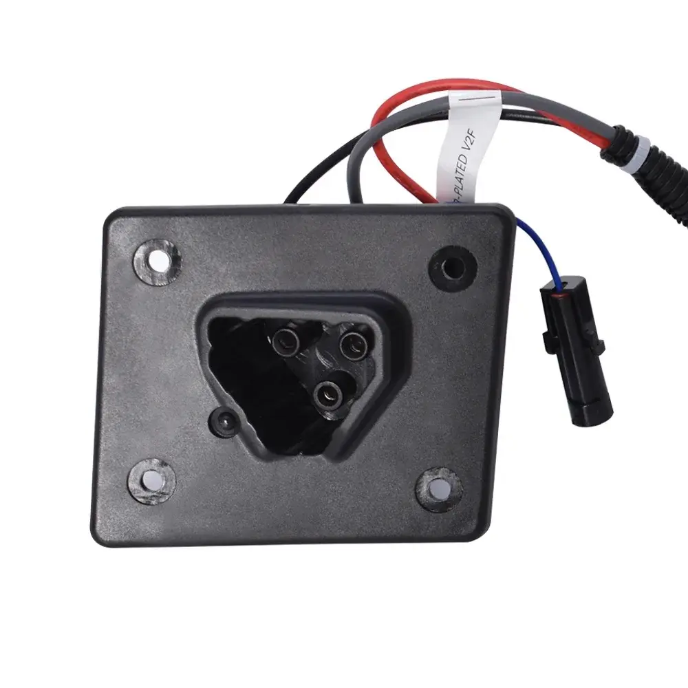 OEM 48V Golf Cart Charger Receptacle Replacement for EZGO RXV & TXT Models, OEM 602529 Manufacturer, Manufacturers