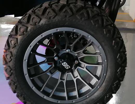 Off-road wheels configuration
