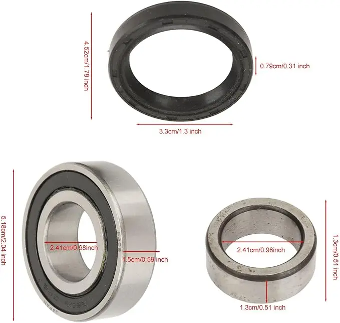 OEM Club Car DS & Precedent Rear Axle Oil Seal | Fits 1986–2014 Gas & Electric Models | Replaces 1013794 Manufacturer, Factories
