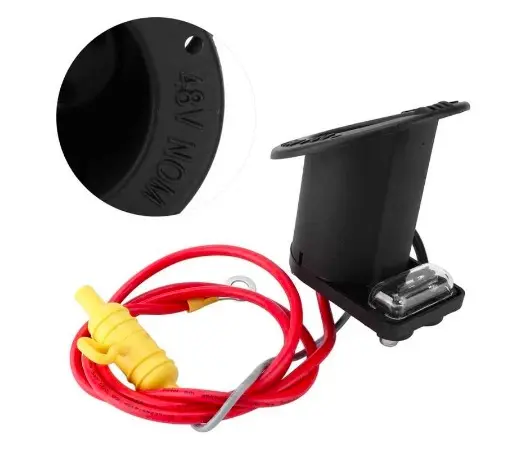 CE Certification Golf Cart 48 Volt Charger Receptacle and Fuse Assembly for Club Car Golf Cart Charging Receptacle 101802101 101846801 Supplier, Factory