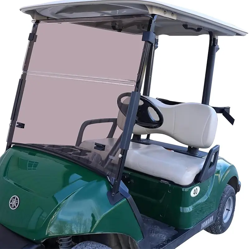 OEM Tinted Folding Golf Cart Windshield Fit In Yamaha Drive2 2017-Up Manufacturer, Supplier