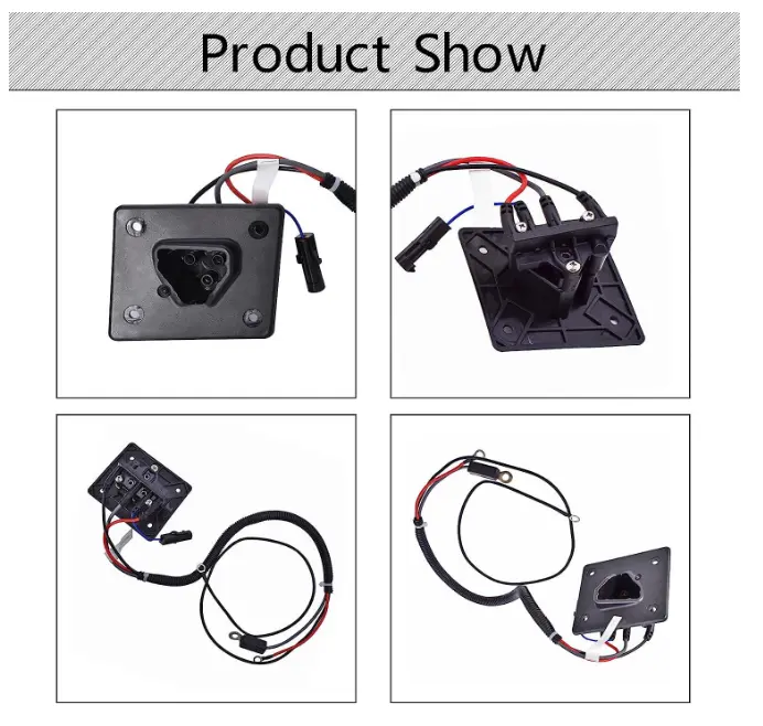OEM 48V Golf Cart Powerwise Charger Receptacle for  EZGO RXV Replacement 602529 Supplier, Factory