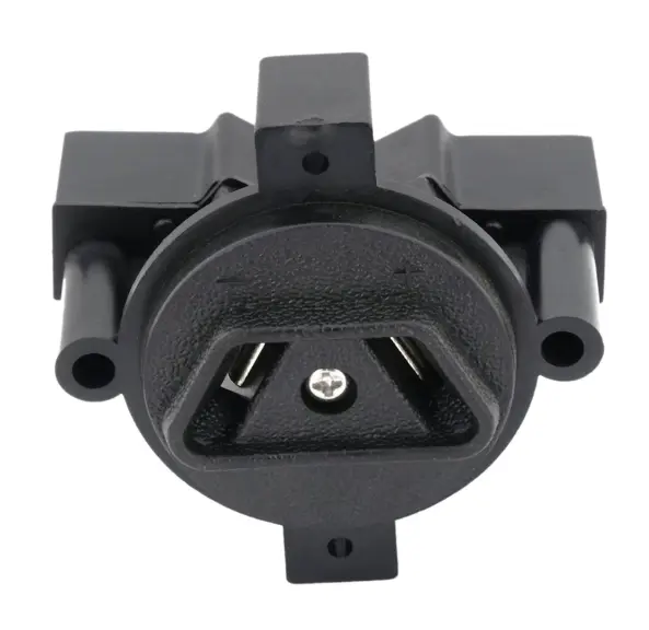 CE Certification Universal 36V Golf Cart Charger Plug Receptacle - 2-Prong for EZGO, Club Car, Yamaha Part Number 0004107 Manufacturers, Supplier