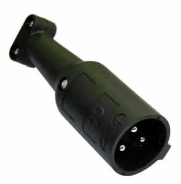 CE Certification Club Car Golf Cart 48V Charger Plug Receptacle - 3 Prong OE#101828901 Factories, Factory