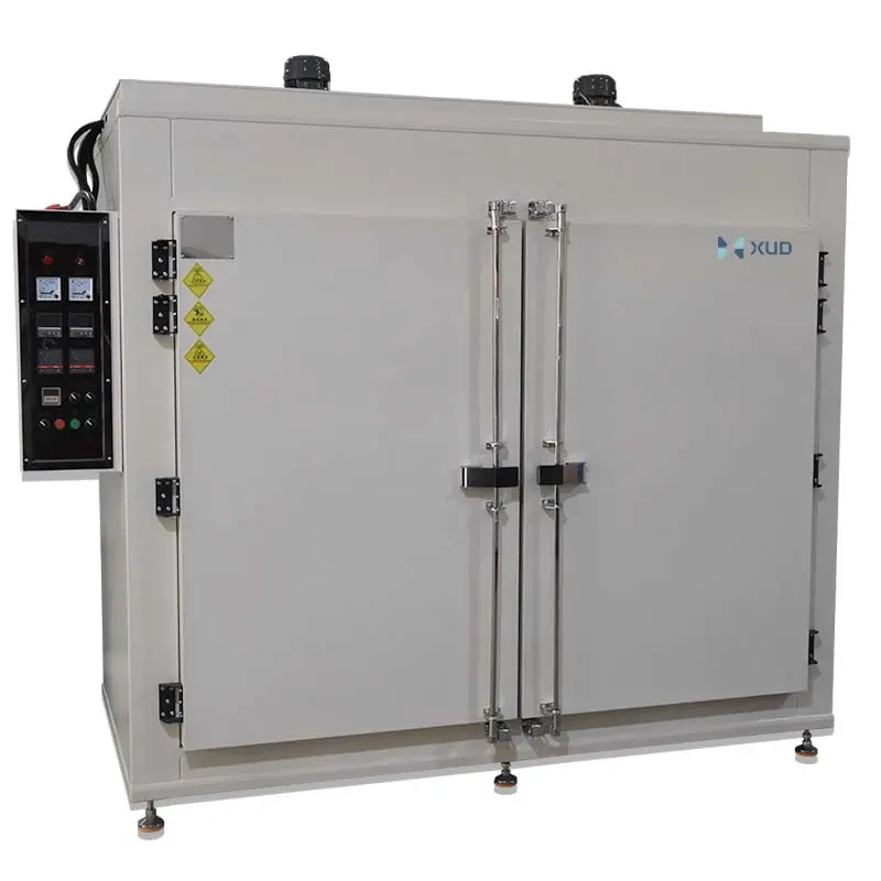 High-Quality Industrial Trolley Type Forced Hot Air Circulation Drying Machine Dryer Oven for Chemical Auto Spare Parts Automotive Manufacturers, Factories