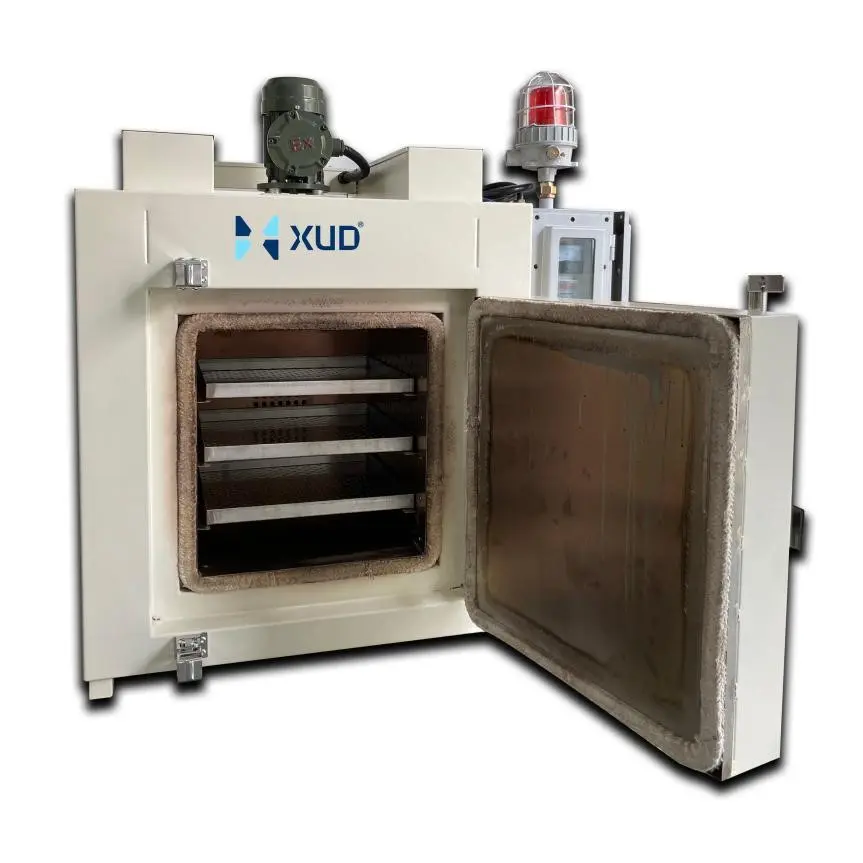 CE Certification Industrial Grade Explosion Proof Hot Air Circulation Drying Oven for Battery Chemical Powder Processing Manufacturers, Factories