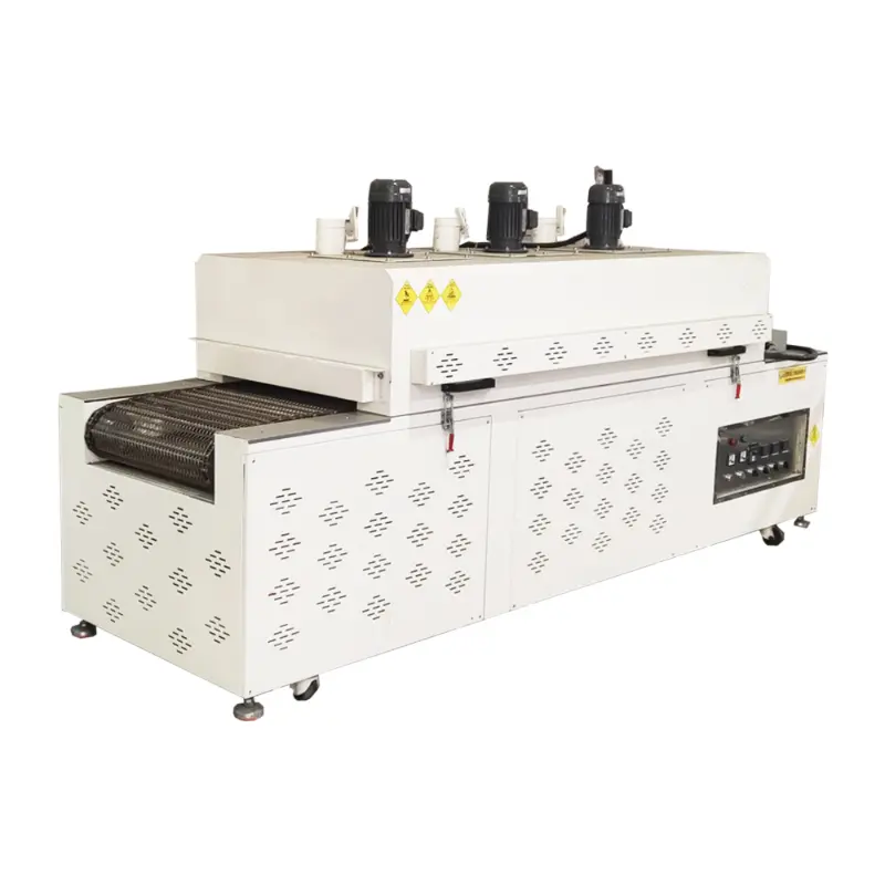 OEM Continuous Heating Line Far Infrared Hot Air Tunnel Oven T-Shirt Screen Printing IR Tunnel Dryer Manufacturers, Factories