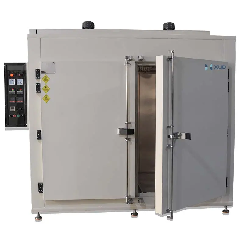 High-Quality Industrial Trolley Type Forced Hot Air Circulation Drying Machine Dryer Oven for Chemical Auto Spare Parts Automotive Manufacturers, Factories