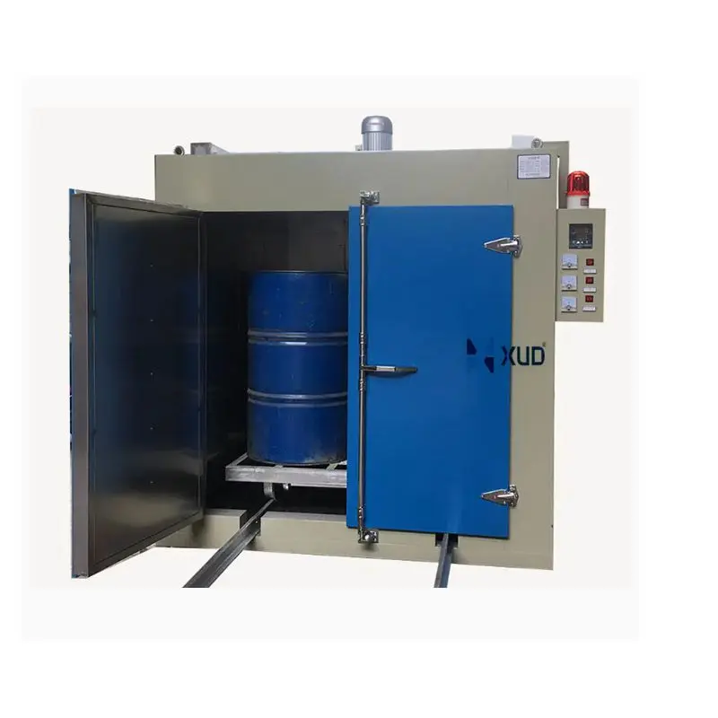 OEM Industrial Hot air Circulation Drying IBC Tank or 200L Drum Oven for Chemical Industry Manufacturer, Supplier