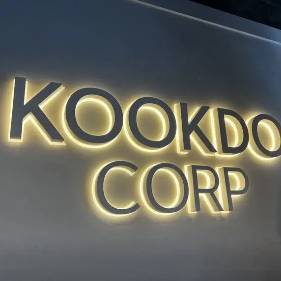 CE Certification 3d LED Backlit Letter Metal Business Advertising Logo Sign Manufacturer, Supplier