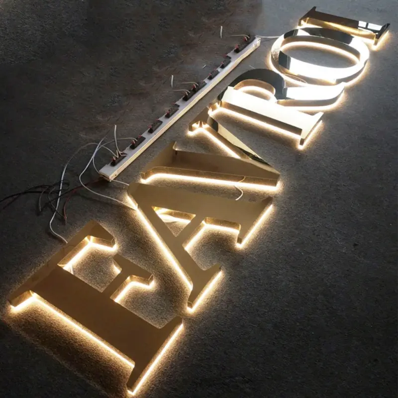 Backlit Letter Case 3