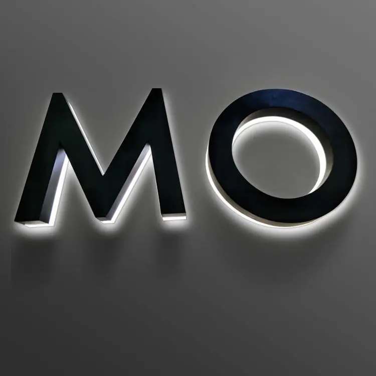 Backlit Letter Case Detail 3