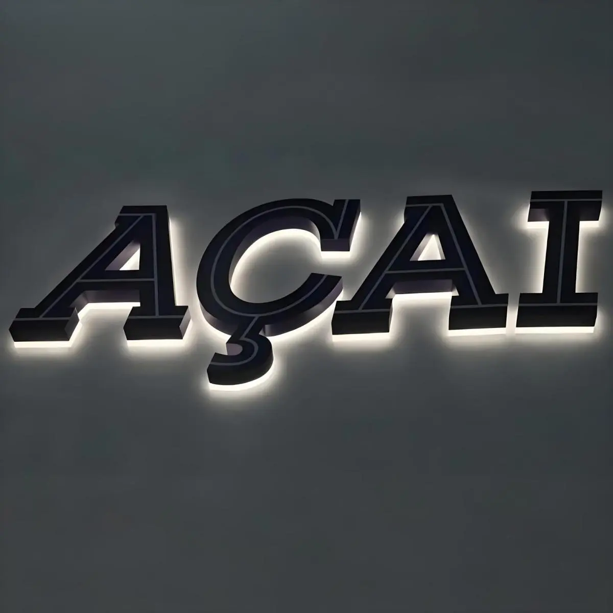 High-Quality Waterproof Outdoor LED Backlit Channel Letters with Halo Effect Factories, Company