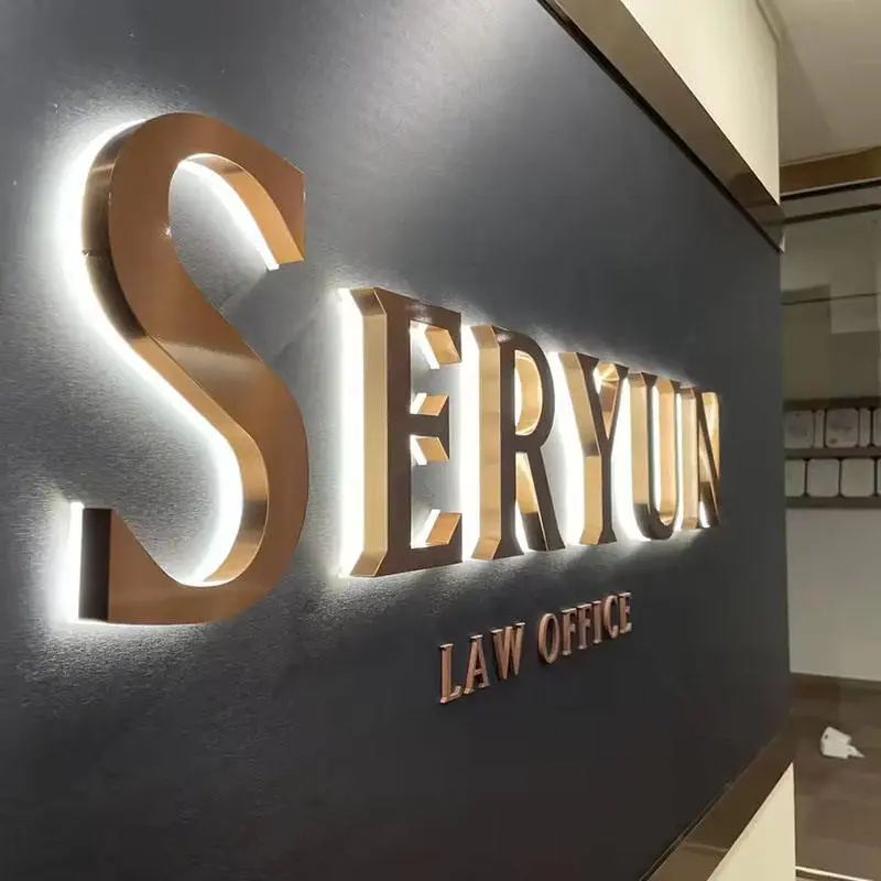 Backlit letter manufacturing case 3