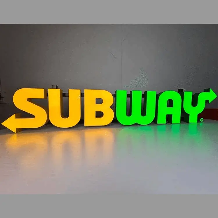 High-Quality Company Outdoor 3D Acrylic LED Sign Board Front-Lit Channel Letters Exporter, Product