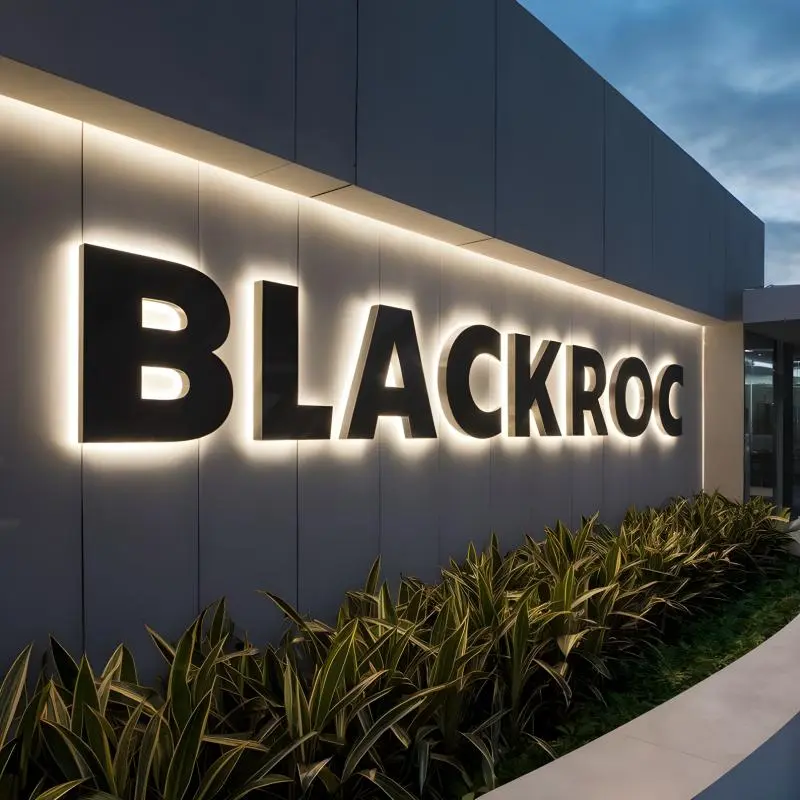 Custom 3D Logo LED Backlit Letter Sign Outdoor Business