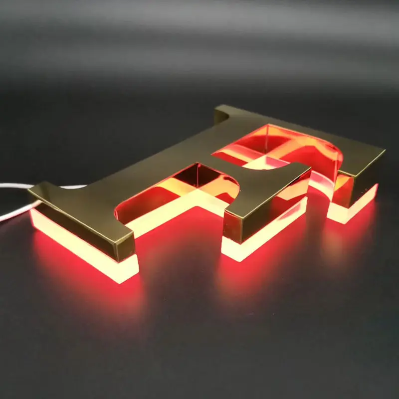 Backlit LED Signage Case 1