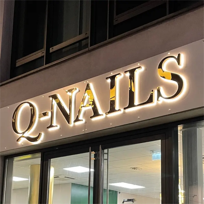 High-Quality Outdoor Good Quality 3D Channel Letter on LED Signboard Factories, Product