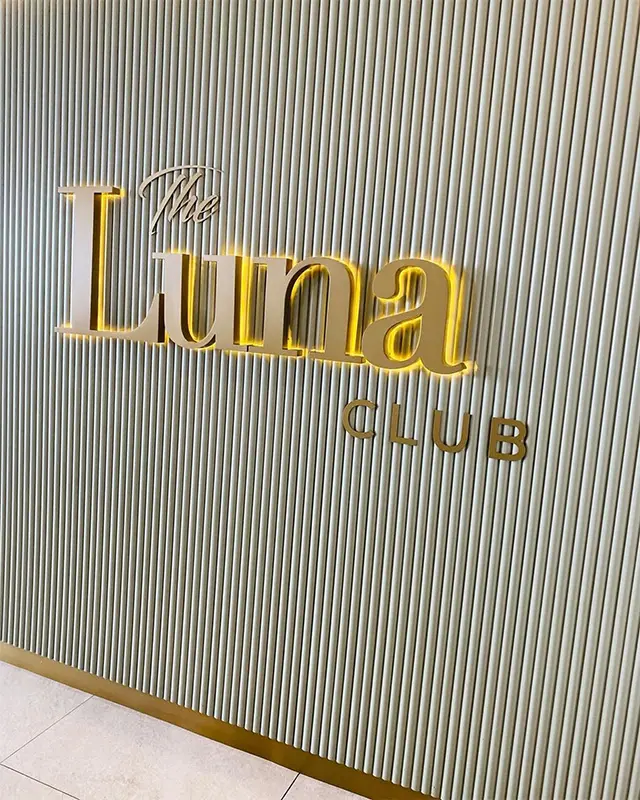 Custom Company Wall Led Backlit Letter 3D Signage Logo